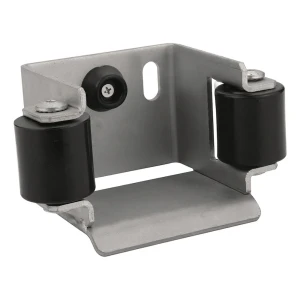 PSG gate guide bracket H80 for self-supporting sliding gate – galvanised steel