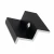 End clamp H40 aluminum 6060 hole M8 anodized PV-03-10