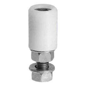 PSG guide roller for sliding gate FI 30 mm white