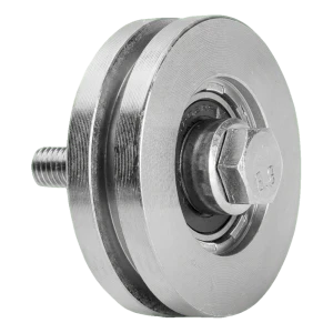 PSG T-type gate wheel fi 88 mm with groove for T-rail
