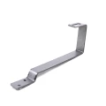 Roof hook 291mm for pitched roofs - stainless steel (beavertail tile) PV-08-19