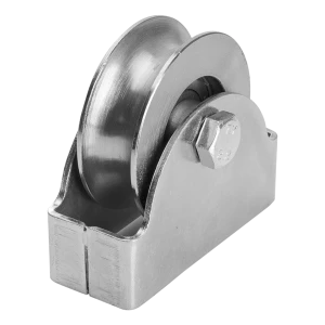 PSG gate sliding roller "O" ø 88 mm for round rail 3/4" – galvanised