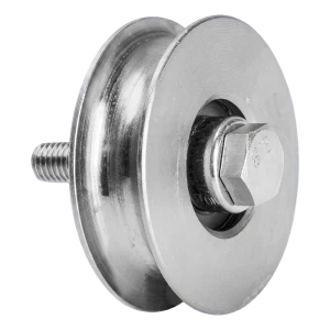 PSG gate roller type O 88mm diameter for 3/4" round rail