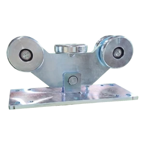 PSG 5-roller gate trolley for 140 mm rail – steel rollers ⌀126 mm