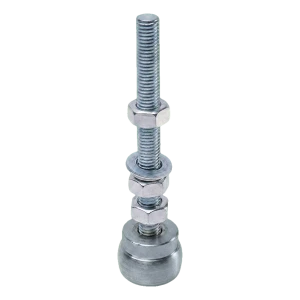 PSG steel bottom guide for suspended gates M12
