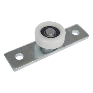PSG – nylon guide roller for suspended gate ø40 mm with mounting plate