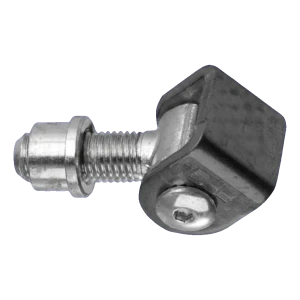 PSG adjustable weld-on gate hinge M12 galvanised steel