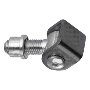 PSG adjustable welding hinge M20 galvanised steel