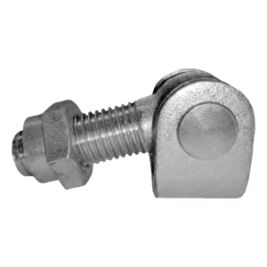 Adjustable gate hinge for welding M20 galvanised steel