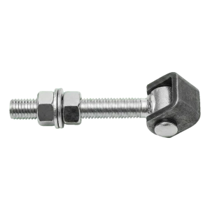 Adjustable long hinge M16 galvanised steel for gates and wickets