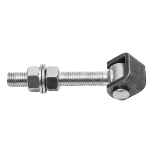 PSG adjustable bolt-on long hinge M18 L150 mm for swing gates