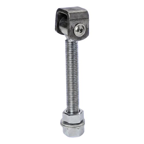 Adjustable long hinge for swing gates M18 galvanised steel 001-343 (2)