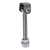 Adjustable long hinge for swing gates M18 galvanised steel 001-343 (2)