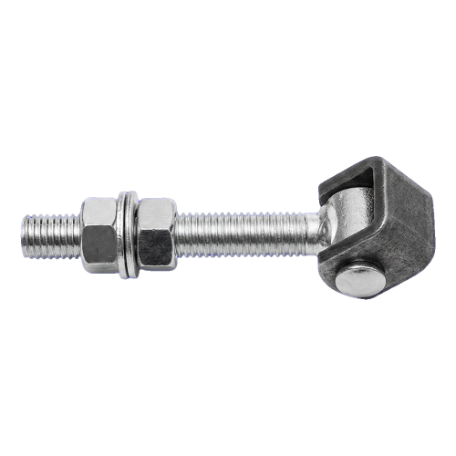 Adjustable long hinge for swing gates M18 galvanised steel 001-343 (3)