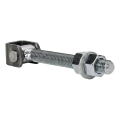 Adjustable long hinge for swing gates M18 galvanised steel 001-343 (4)