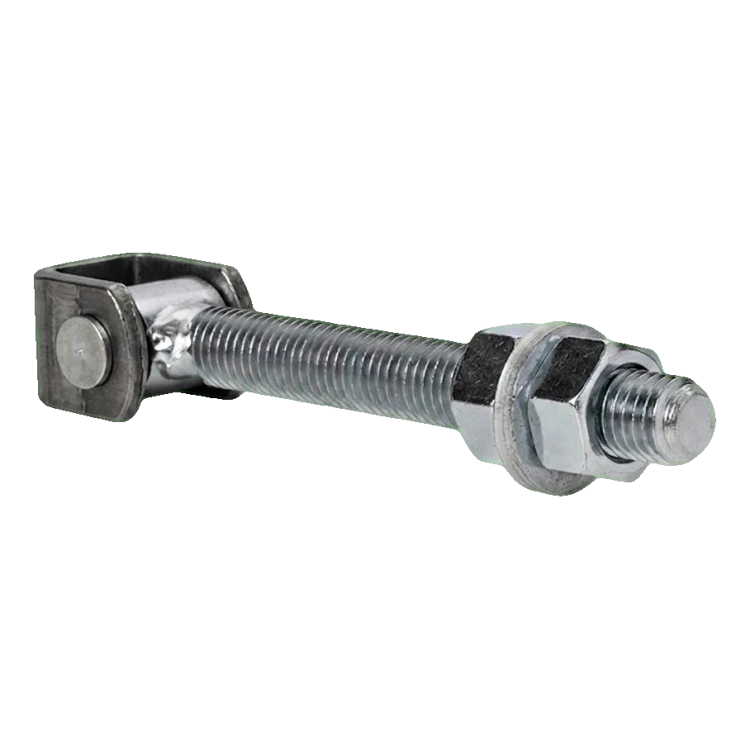 Adjustable long hinge for swing gates M18 galvanised steel 001-343 (4)