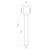 Adjustable long hinge for swing gates M18 galvanised steel 001-343 (5)
