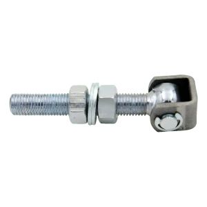 PSG adjustable gate hinge M20 L150 mm galvanised steel (circlip)