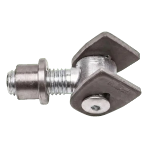 PSG adjustable welding hinge M18 galvanised steel