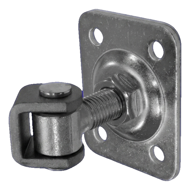 PSG adjustable gate hinge M16 with rectangular plate 75×55 mm 001-388 (1)