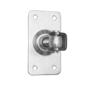 Adjustable gate hinge with rectangular plate M20 160×85 mm galvanised