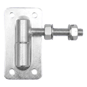 PSG adjustable ball bearing hinge for gates fi30 M18 with shield 160×85 mm