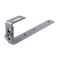 Roof hook J adjustable for bitumen and slate roofs PV-08-17