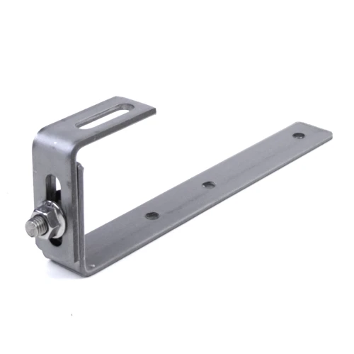 Roof hook J adjustable for bitumen and slate roofs PV-08-17