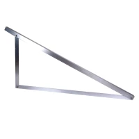 Mounting Triangle 25° Vertical 1400x1150x560mm Aluminum 6060