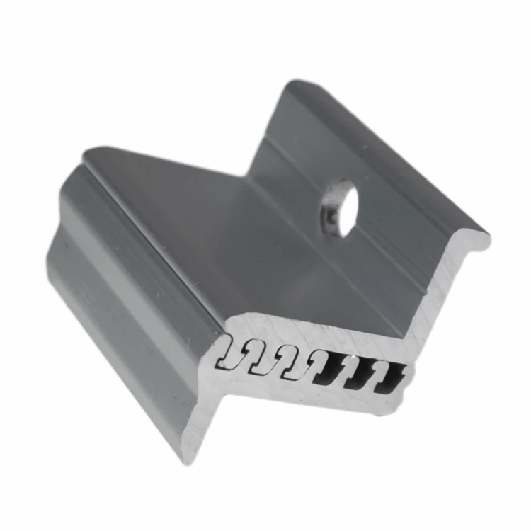 End clamp - adjustable by sliding grooves M8 30-50mm PV-03-20