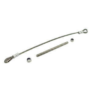 PSG stainless steel safety cable for hinged gate 400 mm