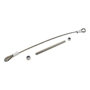 PSG stainless steel safety cable for swing gate 500 mm ø6