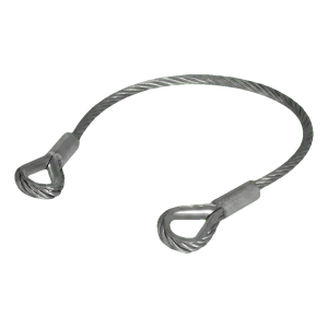 Comunello gate leaf safety cable steel galvanised 500 mm